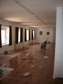 SIGUEN LAS OBRAS EN LA COLONIA DEL SAHUCO