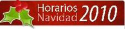 Horarios de Navidad