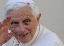 Benedicto XVI: Dios “me ha elegido, no por mis méritos, sino por su bondad”